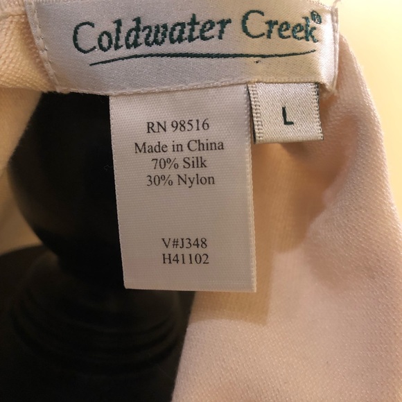 Coldwater Creek cardigan large - Picture 5 of 5
